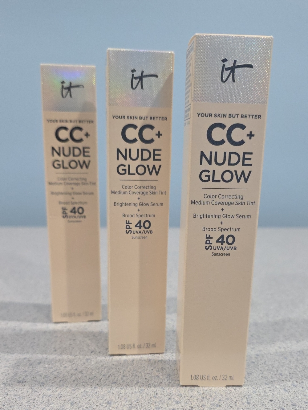 CHOOSE ✅NIB  Nude Glow Foundation + Brightening Glow SPF 40 EXP: 2027